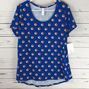 BNWT L LuLaRoe Classic T